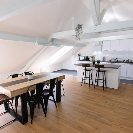 Appartement Atypique Proche Gare/ Dans L'Hyper-Centre Spacieux Pour 6P Au Coeur De Mulhouse Eksteriør bilde