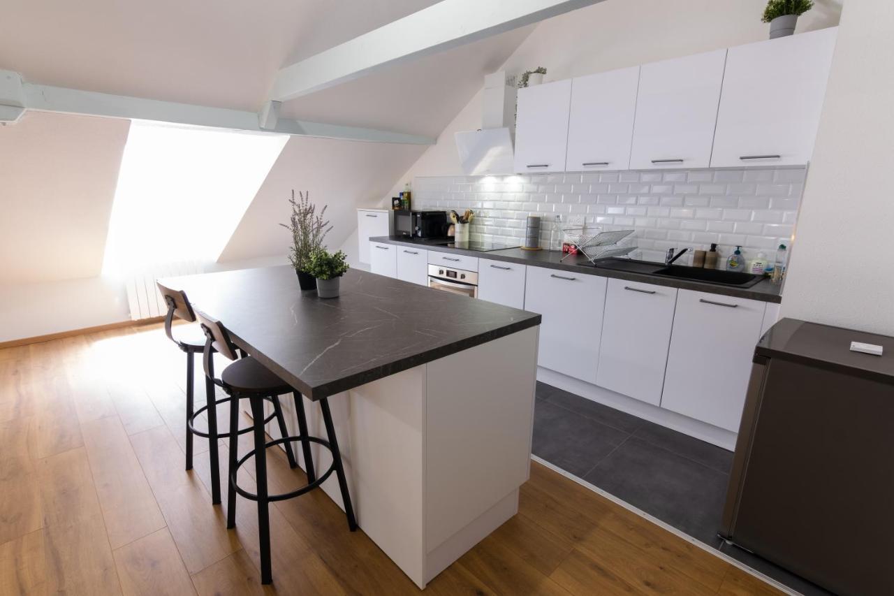 Appartement Atypique Proche Gare/ Dans L'Hyper-Centre Spacieux Pour 6P Au Coeur De Mulhouse Eksteriør bilde
