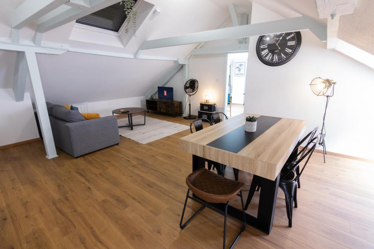 Appartement Atypique Proche Gare/ Dans L'Hyper-Centre Spacieux Pour 6P Au Coeur De Mulhouse Eksteriør bilde
