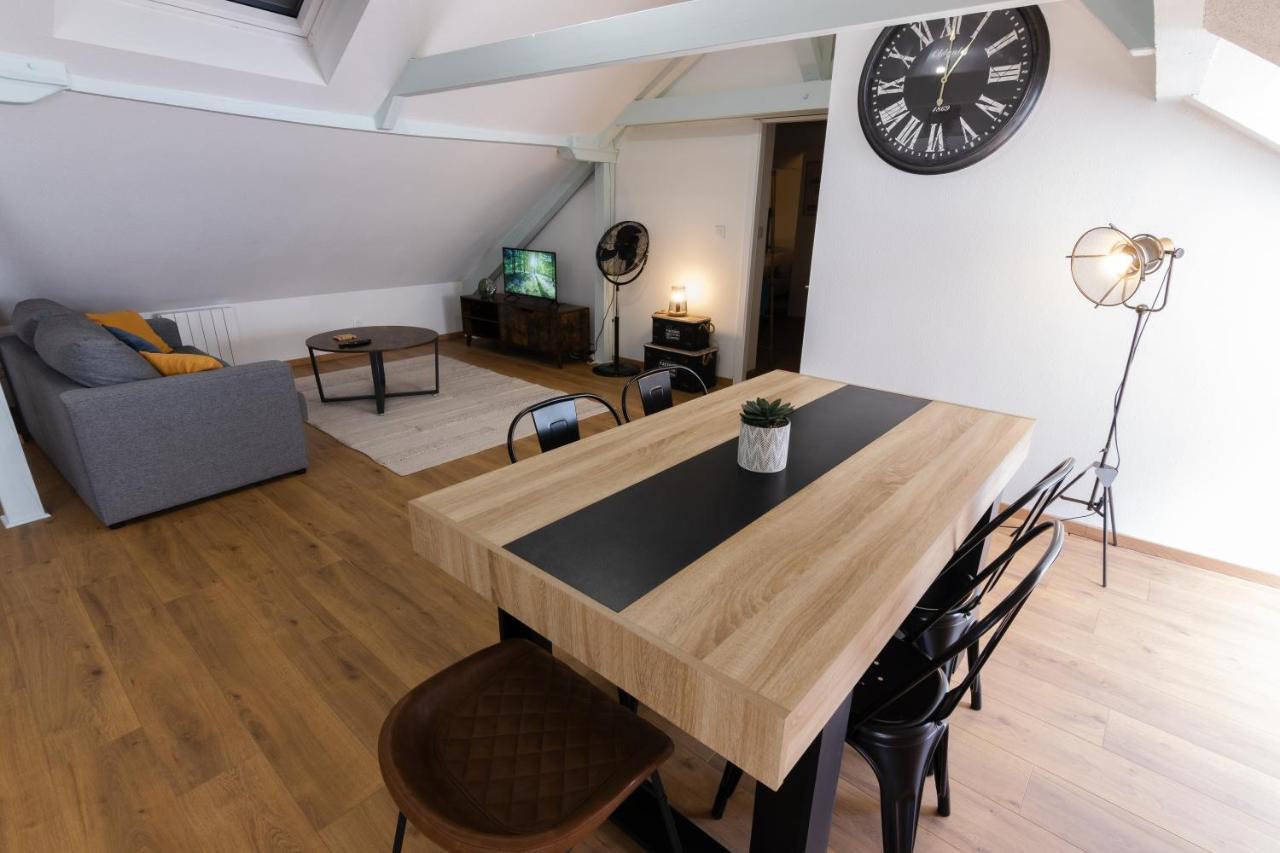 Appartement Atypique Proche Gare/ Dans L'Hyper-Centre Spacieux Pour 6P Au Coeur De Mulhouse Eksteriør bilde