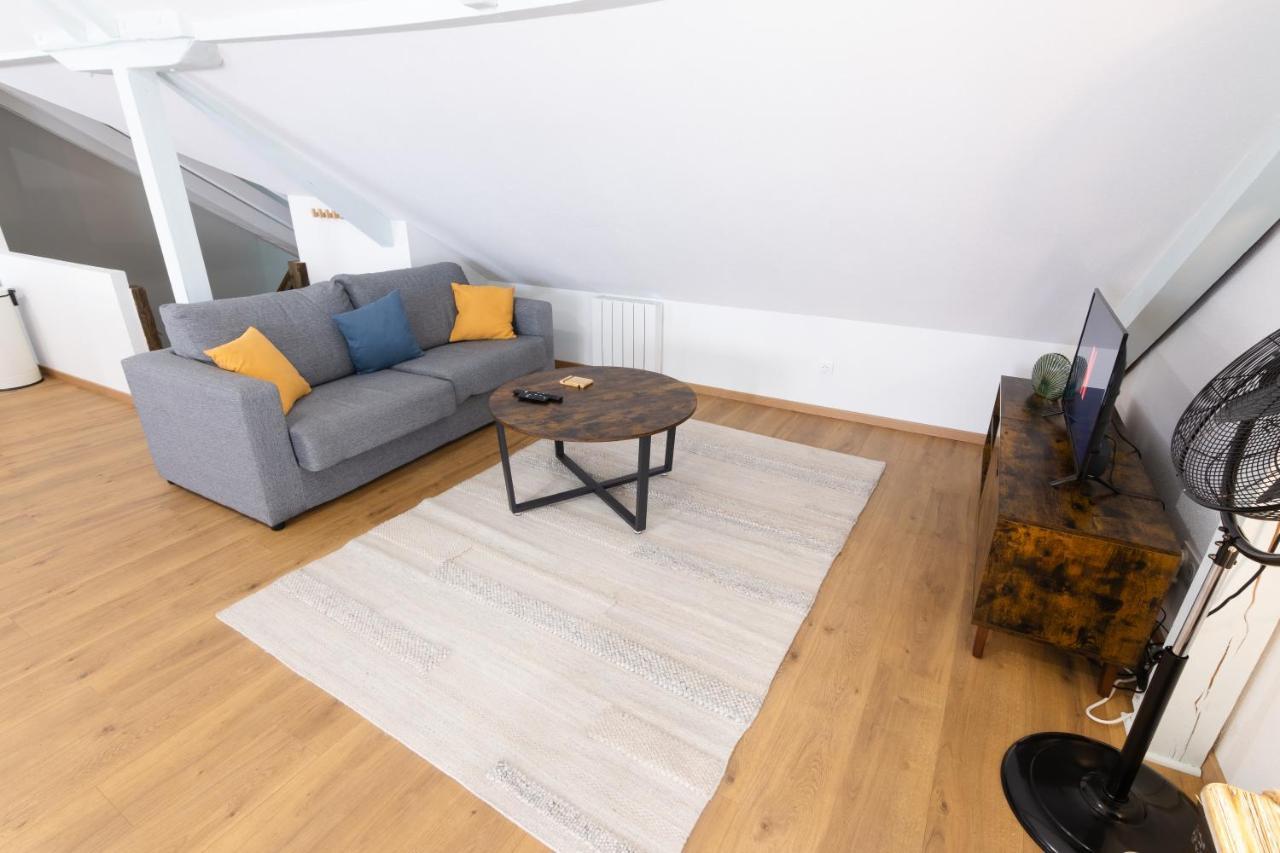 Appartement Atypique Proche Gare/ Dans L'Hyper-Centre Spacieux Pour 6P Au Coeur De Mulhouse Eksteriør bilde